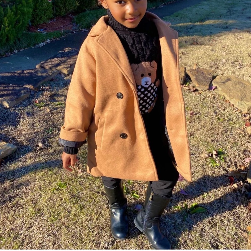 Kids Pea coat (brand new) super warm for winter